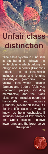 Unfair class distinction