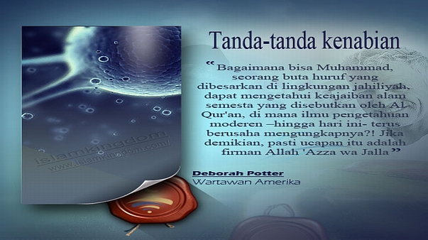 Tanda-tanda kenabian