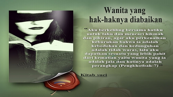 Wanita yang hak-haknya diabaikan