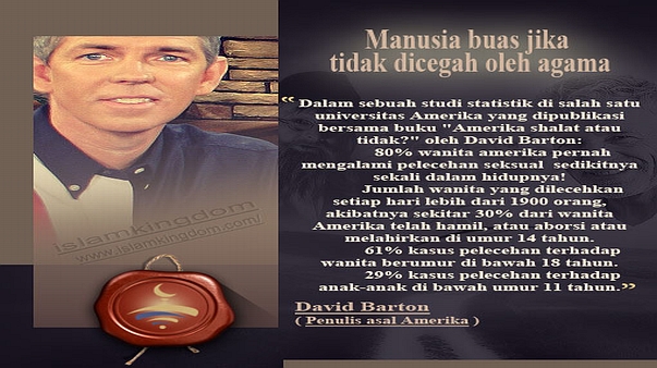 Manusia buas jika tidak dicegah oleh agama