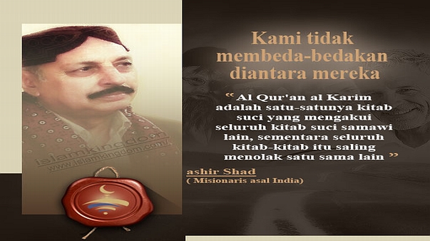 Kami tidak membeda-bedakan diantara mereka