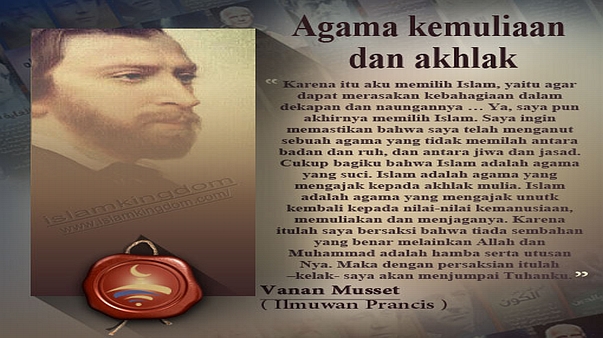 Agama kemuliaan dan akhlak