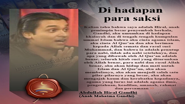 Di hadapan para saksi