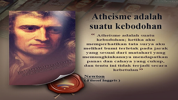 Atheisme adalah suatu kebodohan