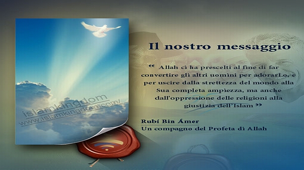 Il nostro messaggio.