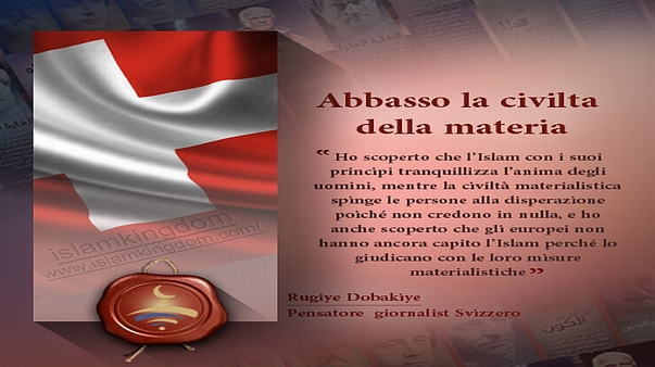 Abbasso la civilta della materia