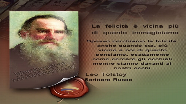 La felicità è più vicina che mai a noi. 