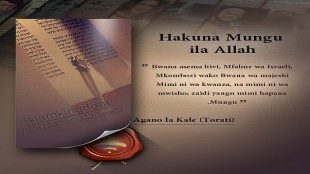 万物非主，唯有真主